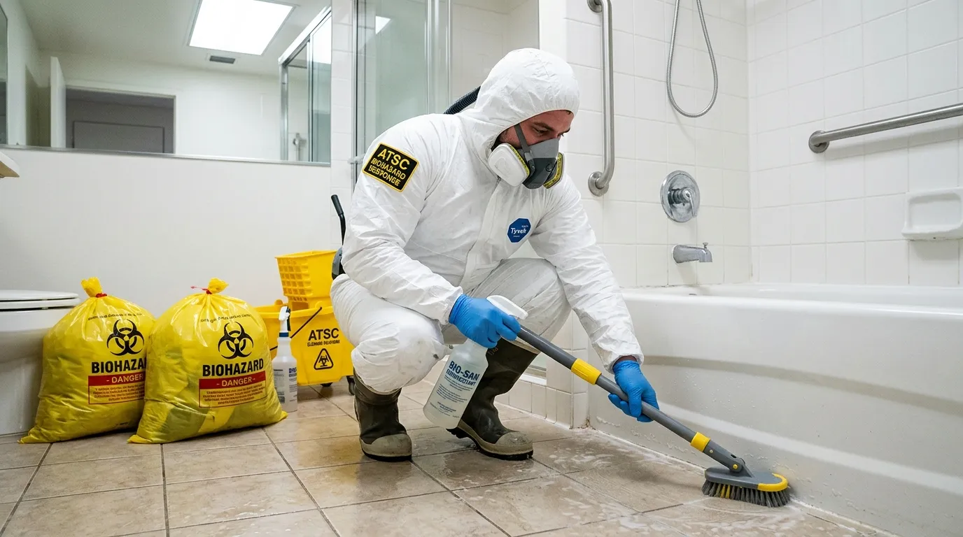Decontamination equipment deployed for Blood Cleanup in Wichita Falls